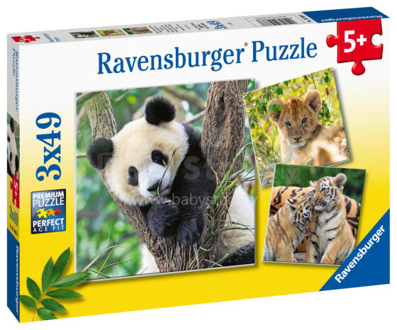 Ravensburger Pusle 3x49 tk Loodus