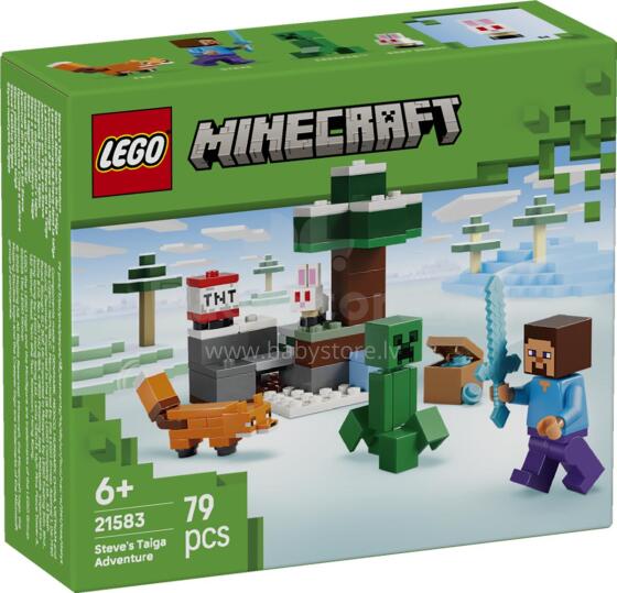 LEGO Minecraft Steve'i Taiga Seiklus
