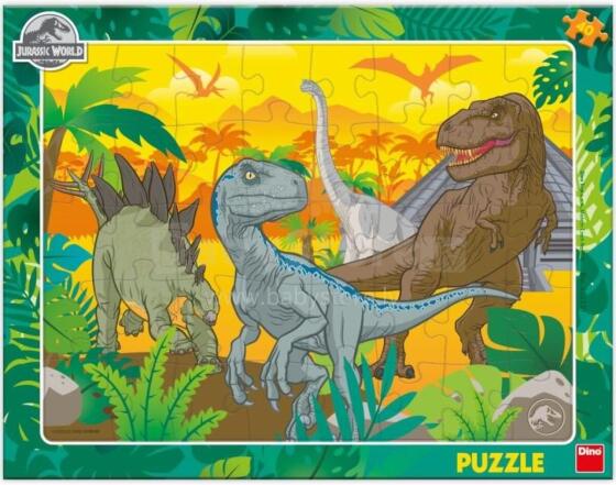 Dino raamipusle 40 tk, Dinosaurusete maailm