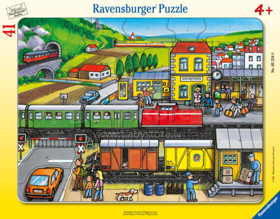 Ravensburgeri raamipusle 41 tk Raudteejaam