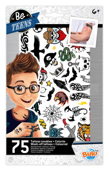 Buki 75 tattoos - Rock