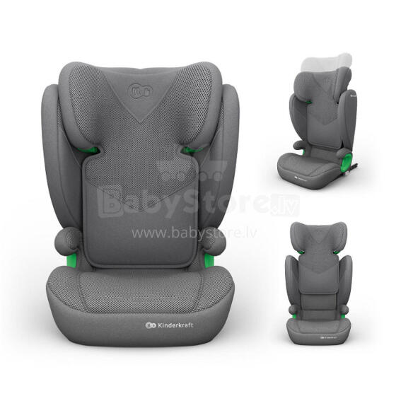 KINDERKRAFT Autoistme JUNIOR FIX 2 PLUS i-Size hall