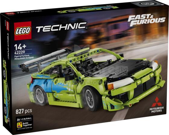 LEGO Technic Kiirus ja Raev Mitsubishi Eclipse Auto