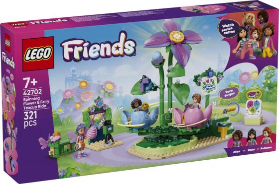 LEGO Friends Pöörlev Lill ja Haldi Teetassi Sõit