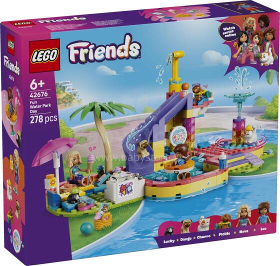 LEGO Friends Sõprade Lõbus Veepargi Päev