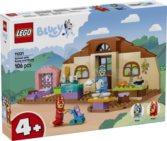 LEGO Bluey School with Rusty and Bluey