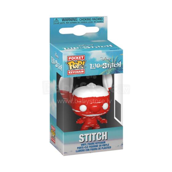 FUNKO POP! Брелок: Lilo & Stitch - Stitch Badness Level (Deco)