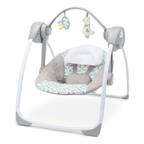 Ingenuity Comfort 2 Go Portable Baby Swing Art.296542 Endless Bloom Kiiktool meloodiatega