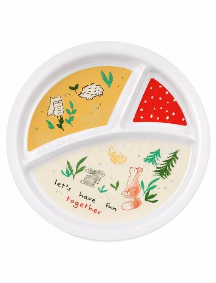 La Bebe laste taldrik Summer Forest Animals Art.60798001