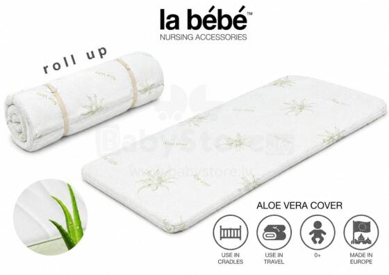 La Bebe™ Cocon Aloe Vera Art.585555 Детский матрас с чехлом Aloe Vera 90x40x4.5 см