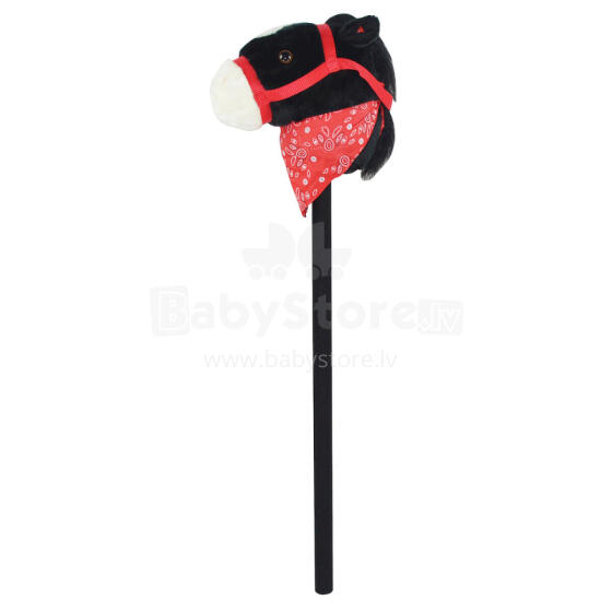 Pehme mänguasi - 49689 - HOBUNE HÄÄLEGA KEPIL - MUST - suurus 68 cm