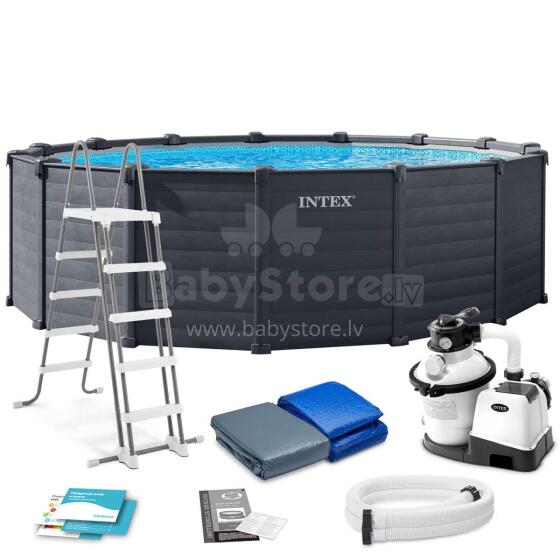 Панельный бассейн 478 x 124 см 11в1 INTEX 26384ND