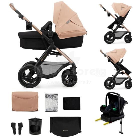 Kinderkraft Moov2 Air 4 in1 Art.297979 Beige 3-ühes lapsevanker