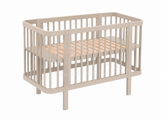 Elf Bed Kalmia Art.298154 Сashmere Puidust beebivoodi 140x70 cm