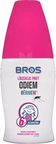 Bros Sensitive 112 Kids  Art.298354 Sääsetõrjevahend lastele (alates 1. eluaastast), 50 ml