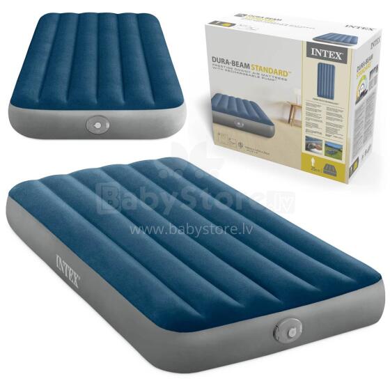 Inflatable Mattress 191x99x25 cm with Built-in USB Pump INTEX 64187NP