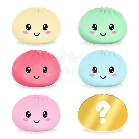 Squishy dumpling Ø9,5cm, 6 assorted