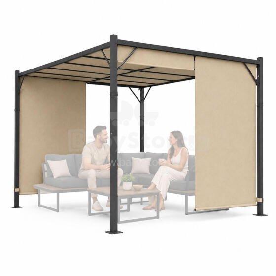 Aed pergola terrassile 3x4 m terasest varikatus beez MultiGarden