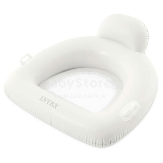 Надувное плавательное кресло белое INTEX 56801