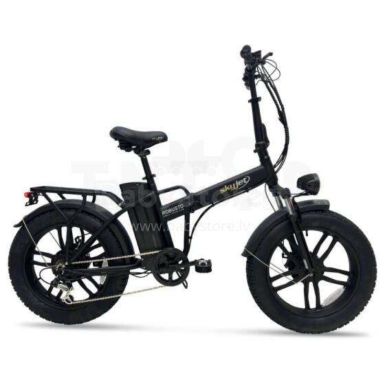 Складной электрический велосипед Skyjet Robusto Black
