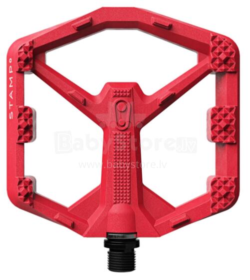 CRANKBROTHERS STAMP 0 LARGE BRIGHT RED Pedals