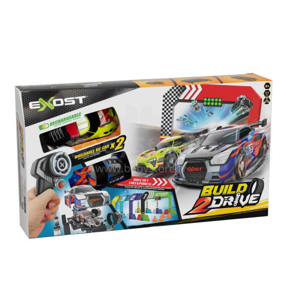 EXOST Radio vadāmā automašīnu komplekts Build 2 Drive Duo