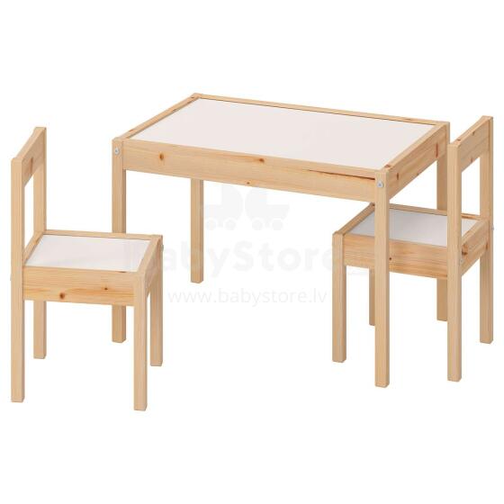Latt Art.501.784.11 Lastemööbli komplekt, Laud ja 2 tooli