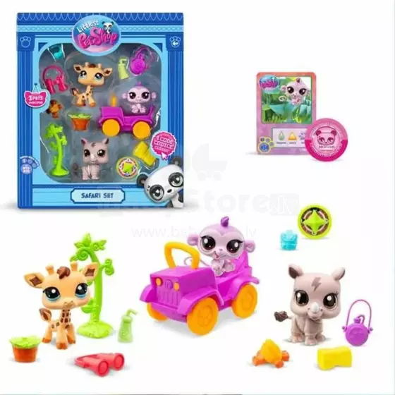 Littlest Pet Shop Safari Art.37845 Набор фигурок