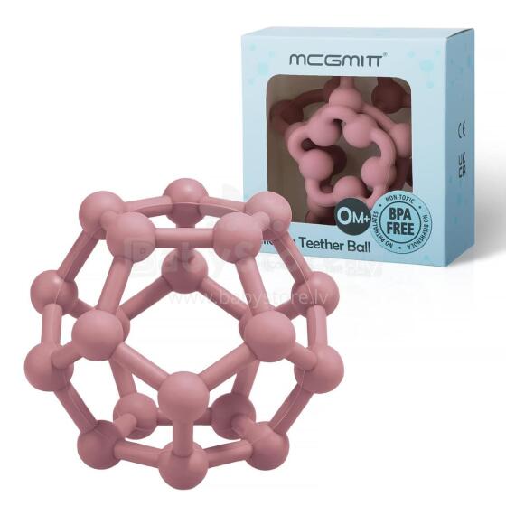 Baby Silicone Teether Sensory Grab Art.47009 Silicone baby teether – sensory teether ball 8.5 x 10 cm