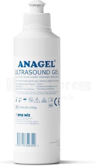 Anagel Ultrasound Gel/Sonography Gel Art.47305 Гель для фетального допплера, 250 мл