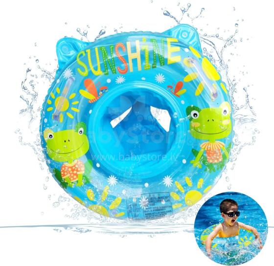 Baby Swimming Ring  Art.65261 надувной круг  для купания 6-36 месяцев (3-18кг)
