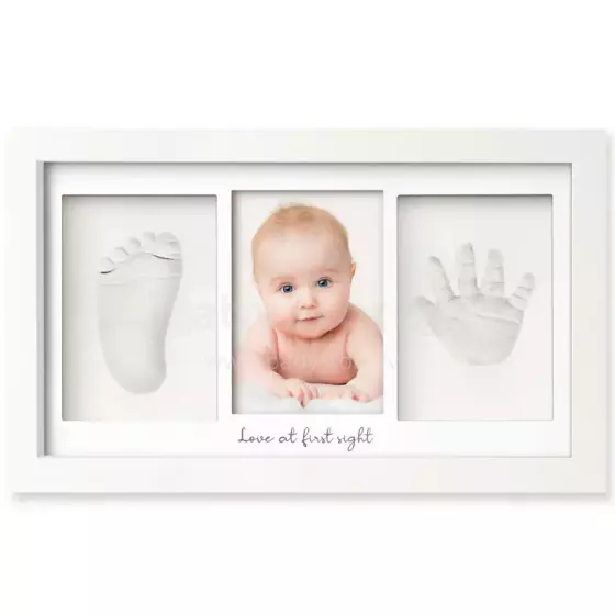 Keababies Baby Duo  Art.72002 Hand and Foot Print  Рамочка тройная на стену