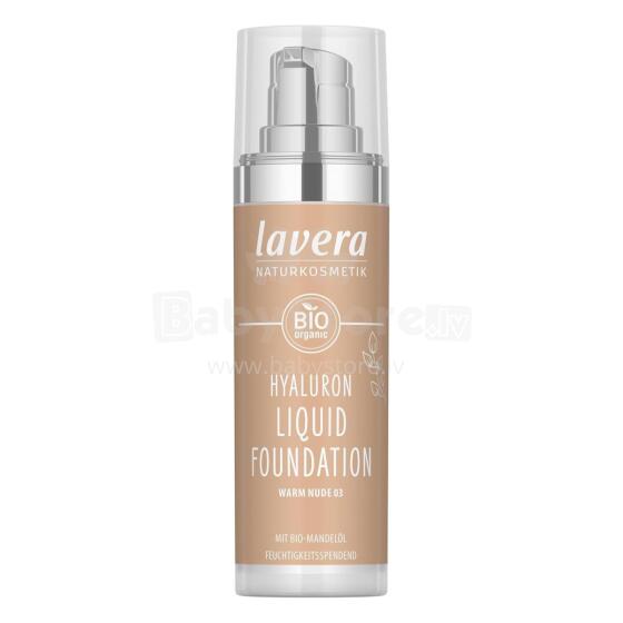 Hyaluron Liquid Foundation - Warm Nude 03  Art.78556 Tonālais krēms