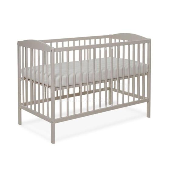 La Bebe™ Kids Wood Cot Sosna Tomi 5 Art.92441 Cashmere Laste puidust võrevoodi 120x60 cm