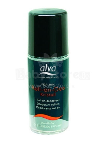 ALVA FOR HIM 3102 kristāla dezodorants-rullītis 50ml