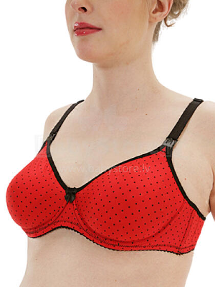 La bebe boutique Red/Black Stripes Cotton Art.73512