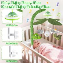 Kidsworld Baby Mobile Babybett Art.101083 Muusikaline karussell pehmete mänguasjadega