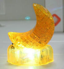 Crystal Puzzle Teddy 3D Art.101297 Taustvalgustusega 3D pusle
