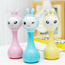Alilo Smart Hare R1 Yellow LV – Interactive Musical Developmental Toy for Children from 0+ with Latvian Voice