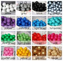 Meow Extra Balls  Art.104227 Dark Green Мячики для сухого бассейна  Ø 7 cm, 50 шт.
