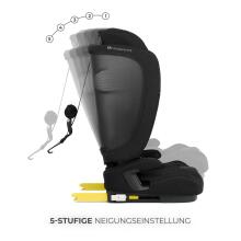 KinderKraft Fix2Go  i-Size Car Seat 76-150 cm Art.104696 Black Laste turvatool (9–36 kg)