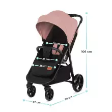 KinderKraft'20 Grande Art.KKWGRANGRY00N Grey
