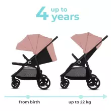 KinderKraft'20 Grande Art.KKWGRANGRY00N Grey