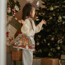 Little Dutch Advent Calendar – Train Track Scene Art.4880 puidust rongi advendikalender