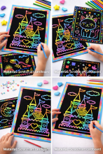 Happy Toys Scratch Art.9576 Набор для творчества Гравюра