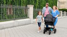 KinderKraft'20 XMoov Black 3 in1 Art.KKWXMOVBLK3000  Универсальная коляска 3 в 1 +автокресло