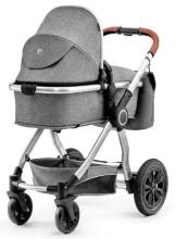 KinderKraft'20  Veo  3 in1 Art.KKWVEOGRY30000 Grey  Universaalne jalutuskäru 3 ühes
