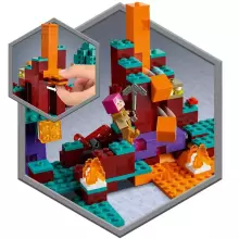 LEGO® Minecraft™ набор "Искажённый лес", Арт. 21168