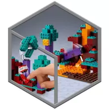 LEGO® Minecraft™ набор "Искажённый лес", Арт. 21168