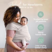 Boba Wrap Sling  Art.118237 Beige  Multifunktsionaalne tropp - sall